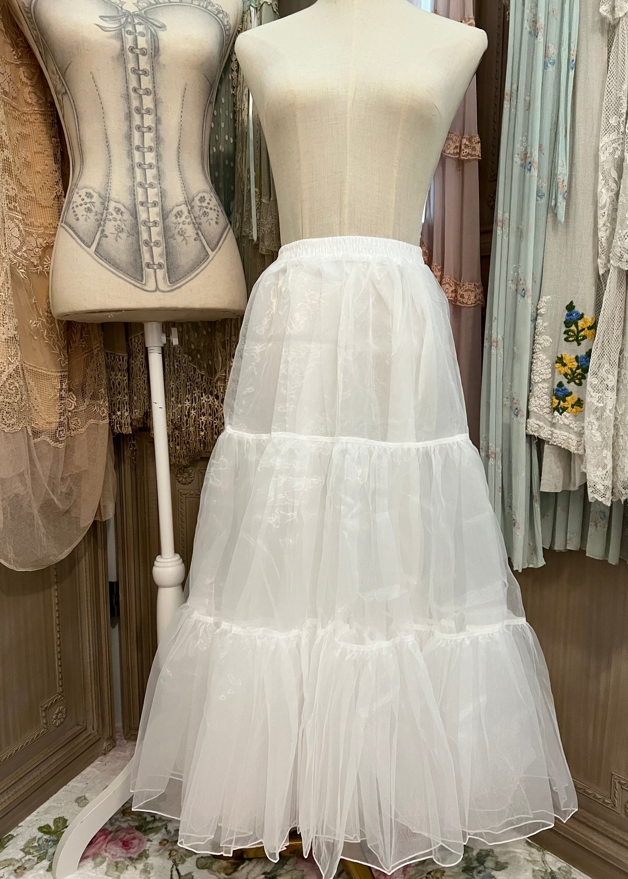 chinese dress ladies Organza petticoat – Ann.tique