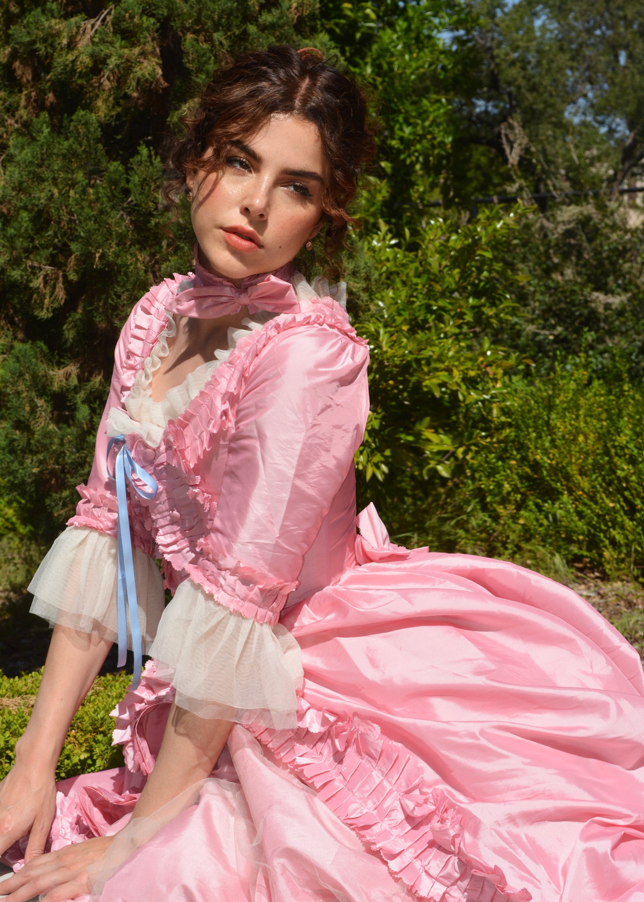 dress the population antoinette Color me Marie Antoinette: Pitt student recreates dress from French Court