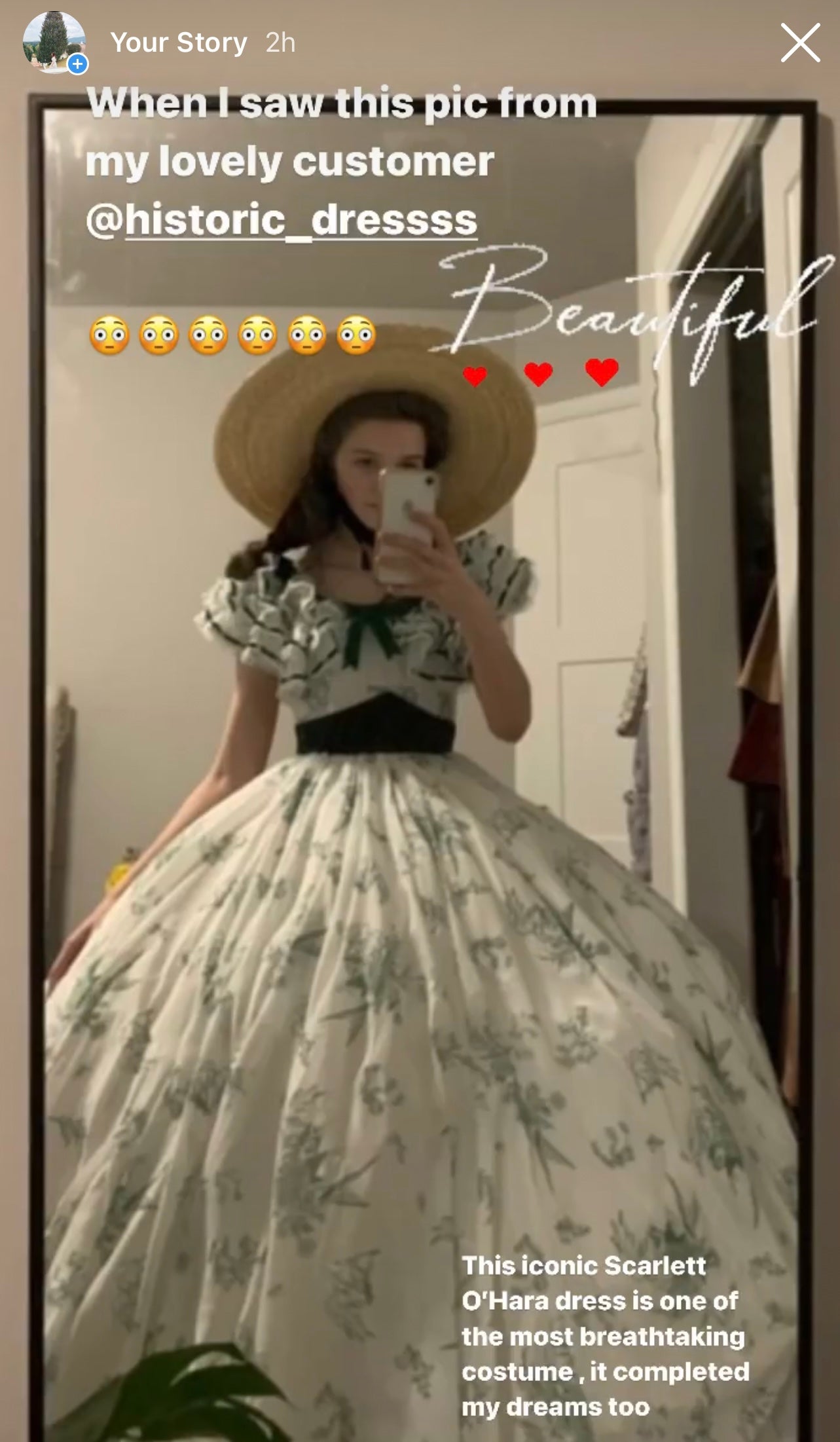 Scarlett O'hara Dress (Custom order) – Ann.tique