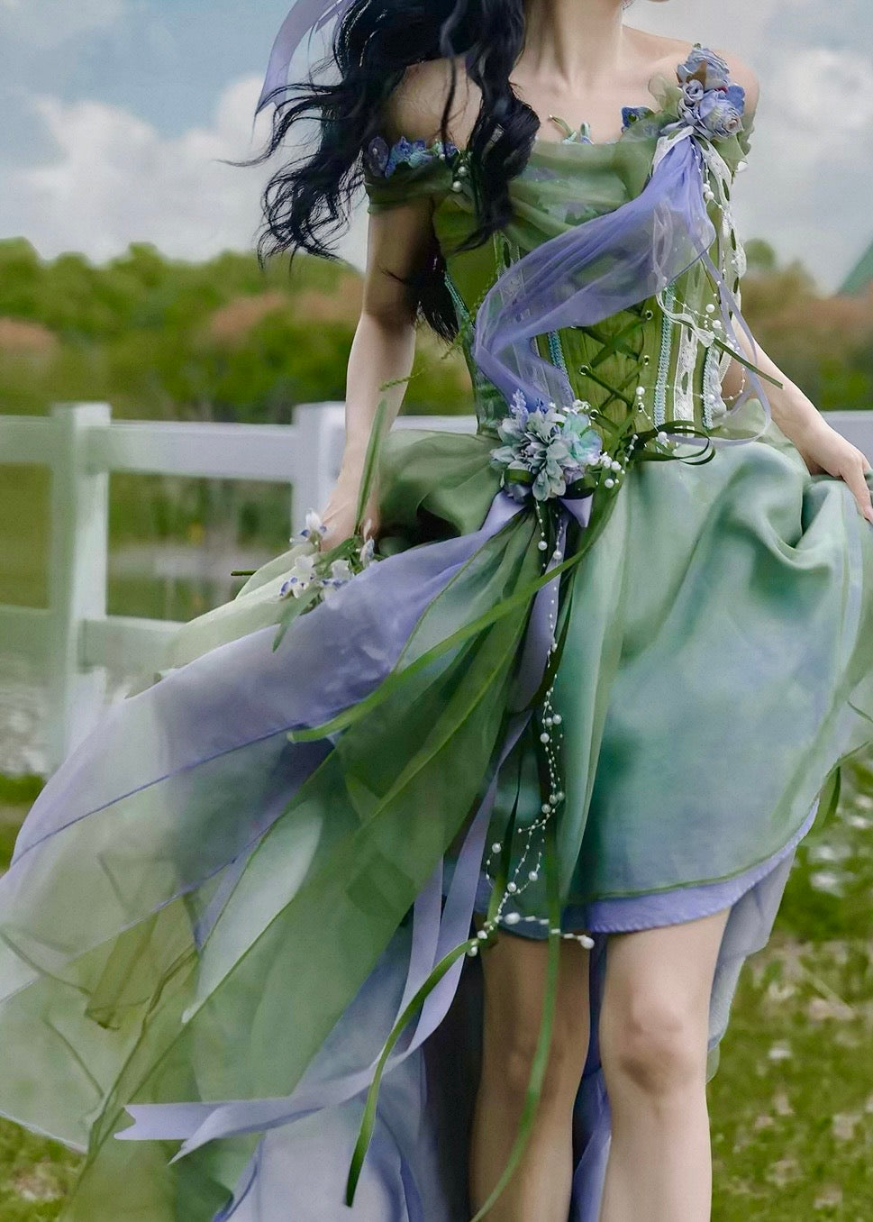 victorian corset dress aesthetic Shop Spring Pineapple Corset Dress at LaceMade
