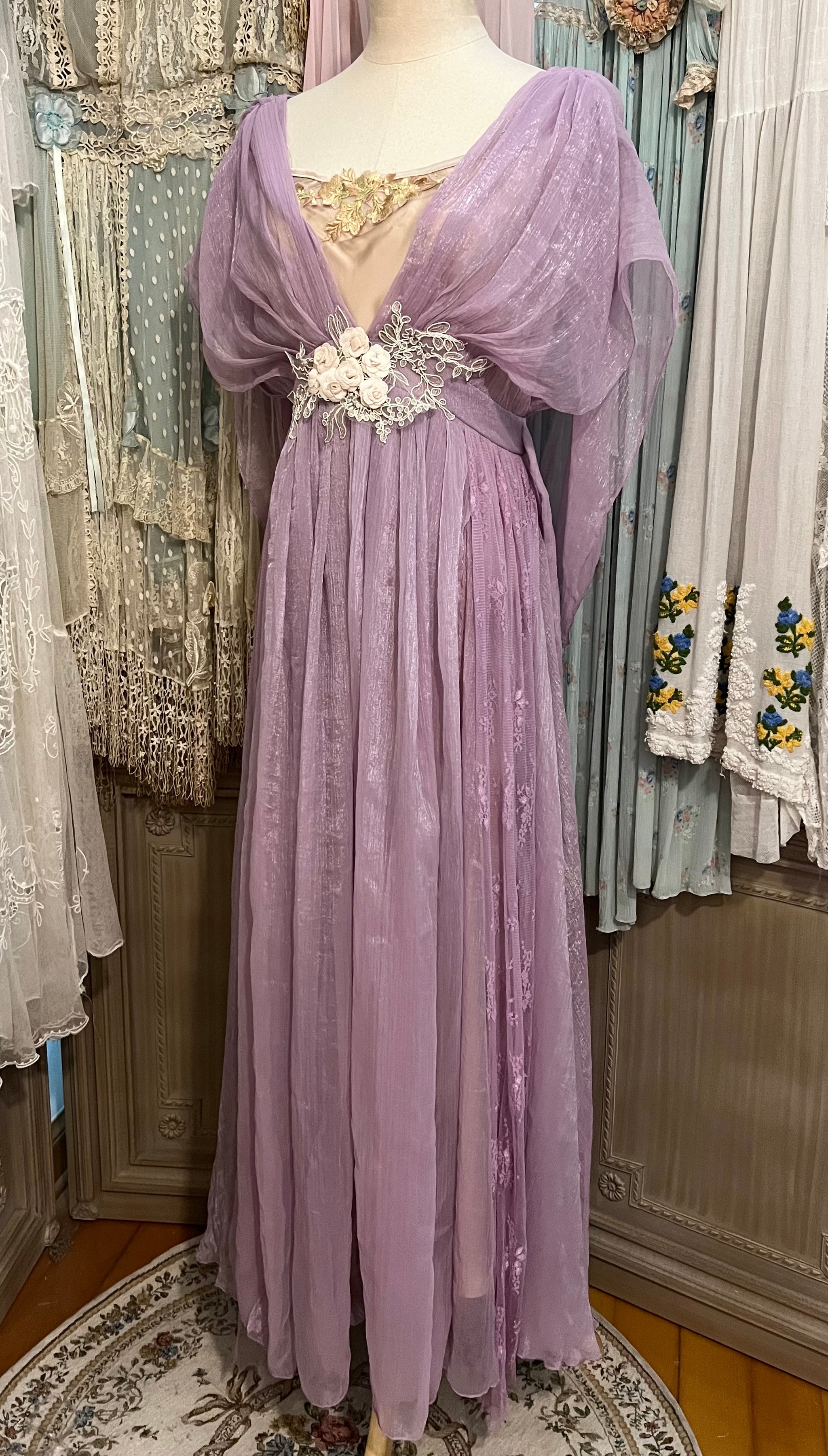 Medieval dress fairycore Elven elf wonderland dreamy XL Medieval dress fairycore Elven elf wonderland dreamy XL
