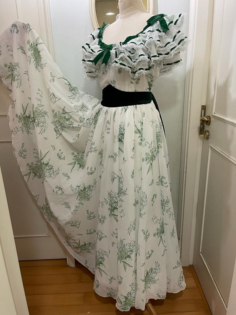 gone with the wind green dress Scarlett O'hara Dress (Custom order) Custom order (length over 135cm)