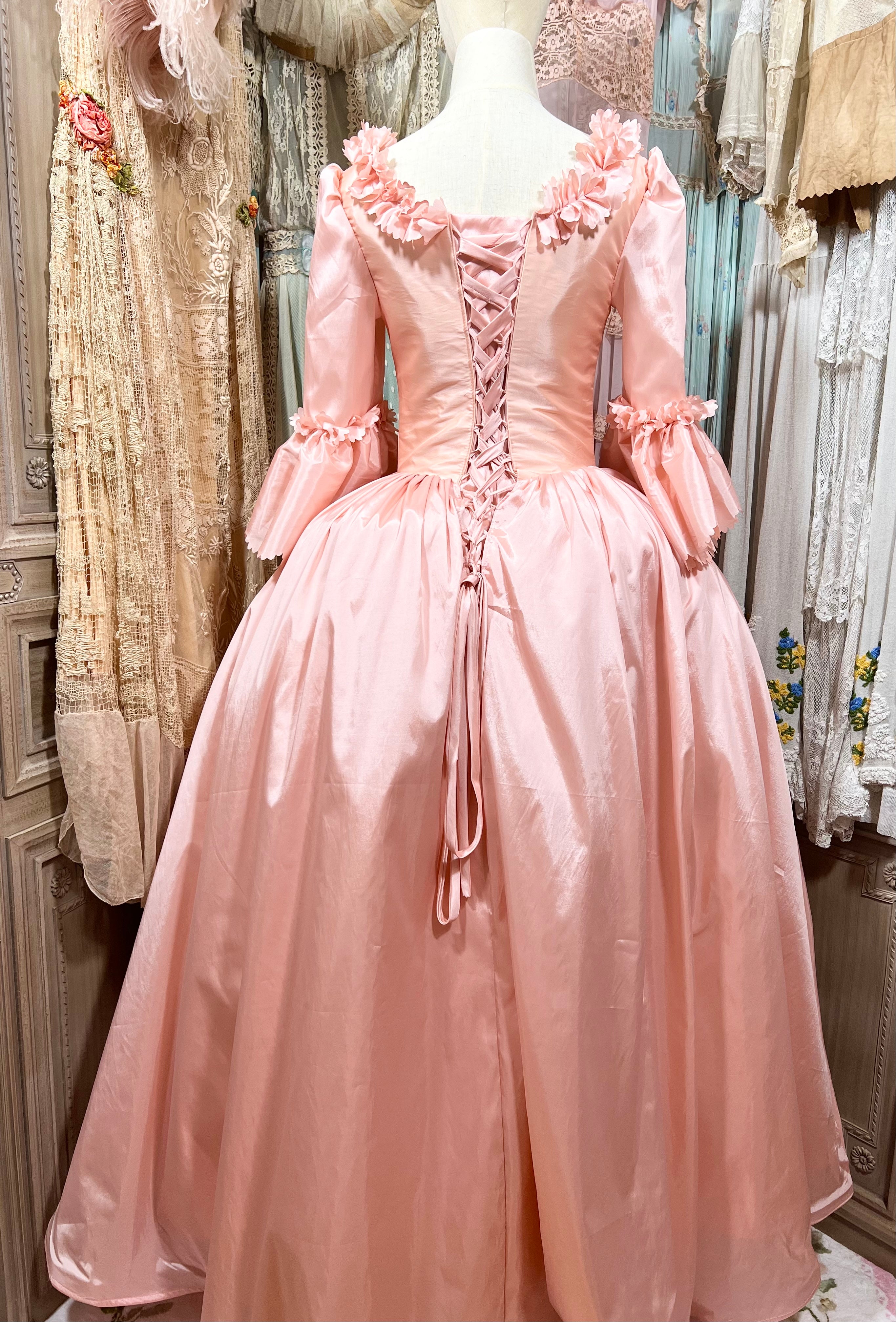marie antoinette pink dresses