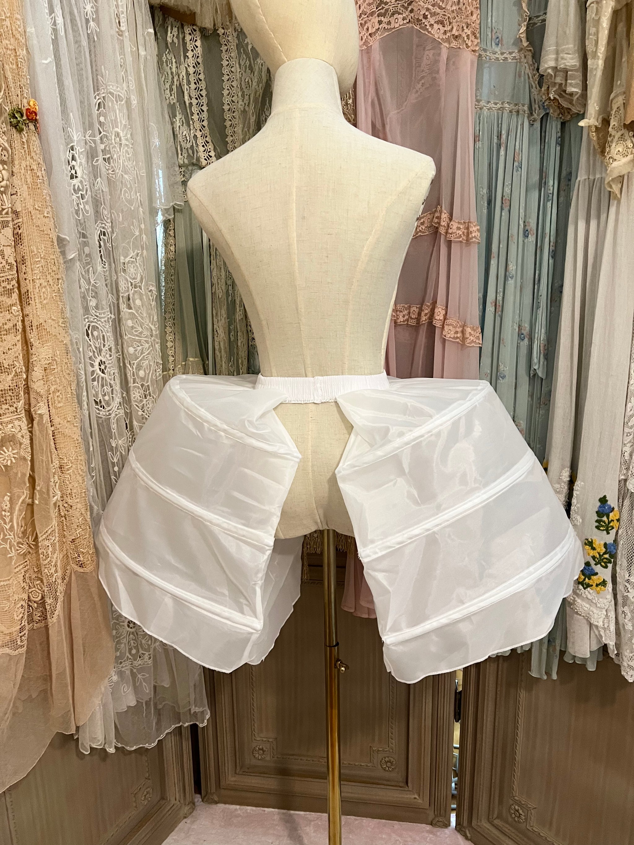 Panniers and petticoat 18th century historical costumes Pannier for custom order