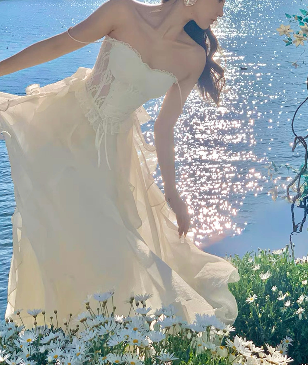 Eden Fairy Dress fairy goddess nymph princess corset bustier