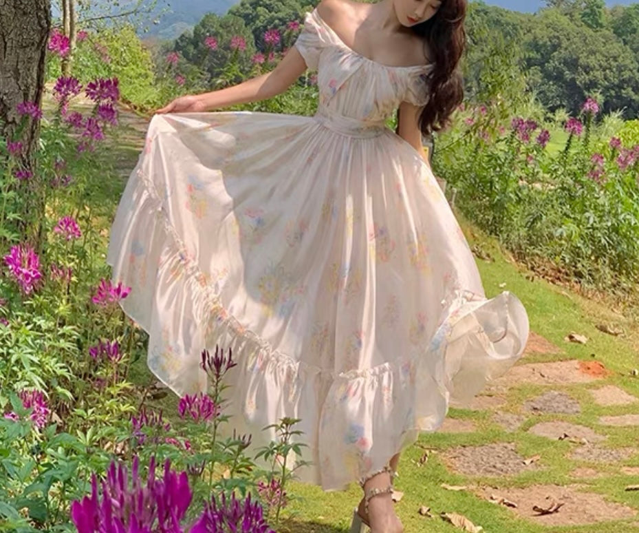 green emerald velvet dress Rhythm of The Fairy Dress Xs