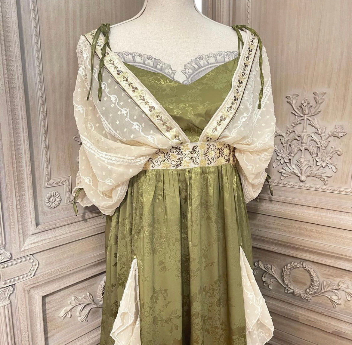 Moon Fairy Dress L / Green