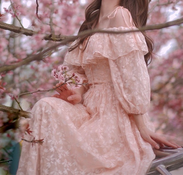 Sakura Blooms Midi Dress | Teuta Matoshi