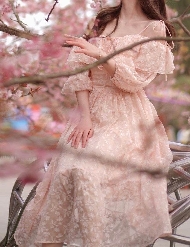 Sakura blossom dress M